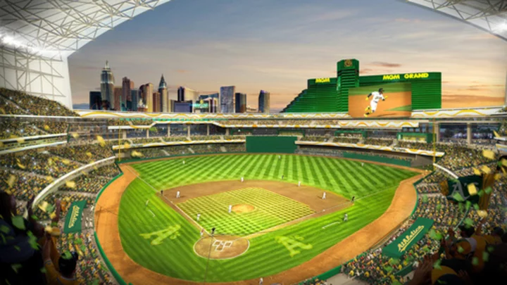 New bill to build Oakland Athletics stadium on Las Vegas Strip caps Nevada's cost at $380 million